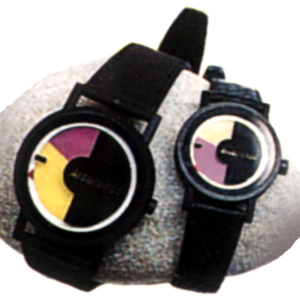 The bicolor watch